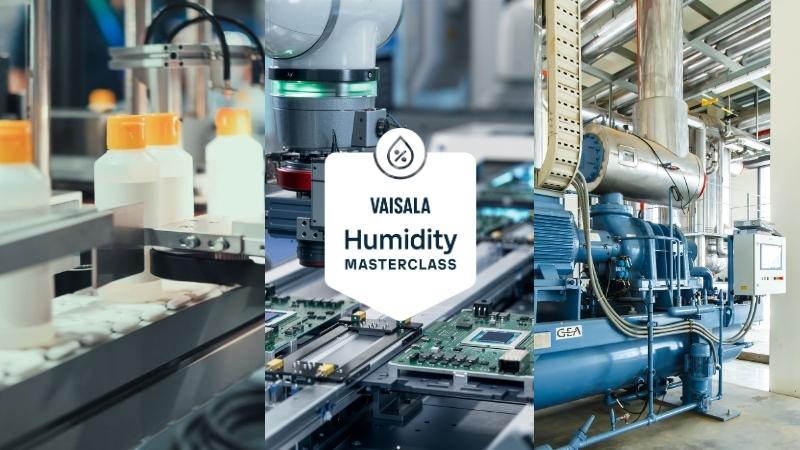Masterclass Vaisala privind umiditatea: Punctul de roua in aerul comprimat