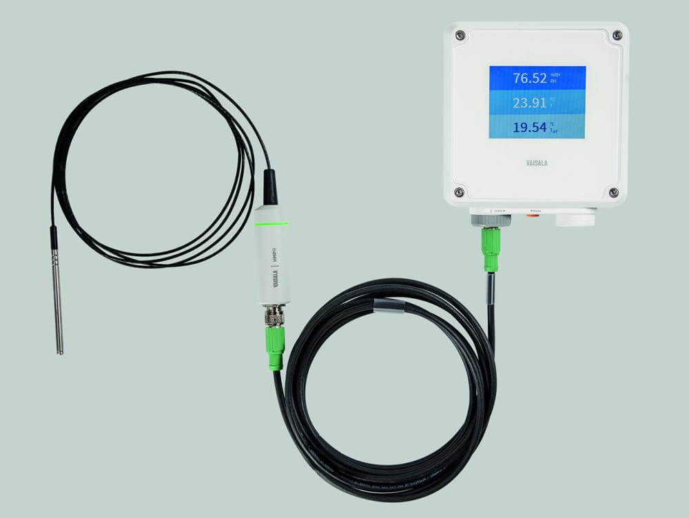 Sonda compacta de umiditate si temperatura HMP9 Pentru conditii de mediu cu schimbare rapida vaisala tecnoservice equipment tecnos romania